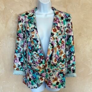 Hinge NWT Women's Floral Blazer - M